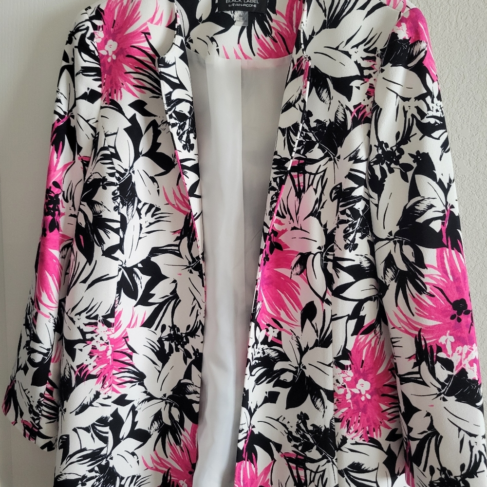 NWT EVAN PICONE BLACK LABEL Size 16 Jacket Fully Lined